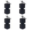 qin629 4 Pack Rollers Pins Washers Rings Replacement for GMNR925