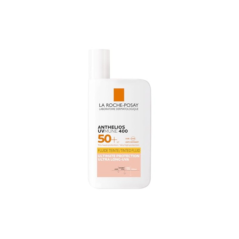 La Roche-Posay Anthelios UVMune 400 SPF50+ Invisible Tinted Fluid, 50ml