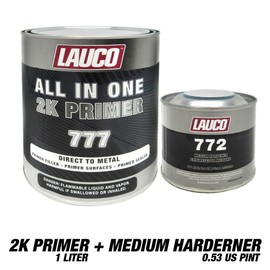 LAUCO All In One Direct To Metal 2K Primer Surfacer (4:1) & Medium Pint Activator