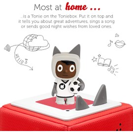 tonies Audio Character for Toniebox, Creative Footballer Figurine, Space for up to 90 Minutes of Customisable Content for Children, for Use with Toniebox Music Player (Sold Separately)