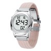 Hearkent Women's Digital Talking Watch British English Speaking Pleasant Voice