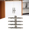 4 Sets Bronze Round Handles Cabinet Single Hole Pulls Furniture