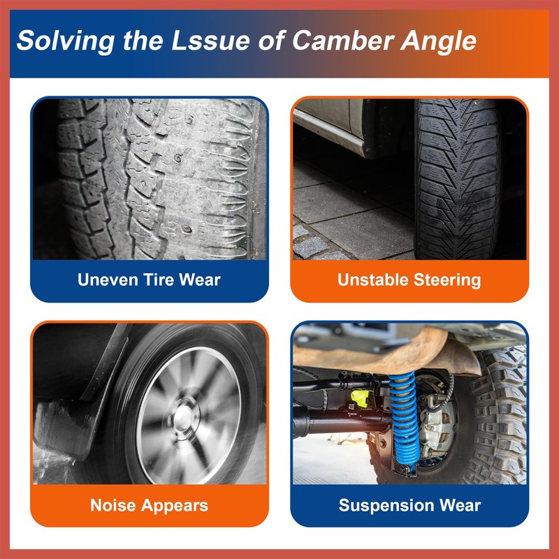 ACROPIX Camber Eccentric Bolt Rear Alignment Bolt for Toyota Highlander