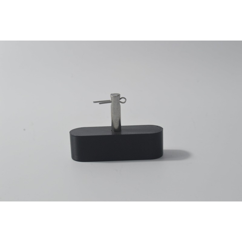 Uiuilz 2PCS Futon Oblong Glide Roller/Slider/Dowel Hardware Part Piece with