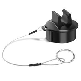 WOLFWILL 7-Way Trailer Plug Cover, 7-Pin Trailer Plug Protector Cap with Harness Saver Dustproof ＆ Water Resistant