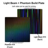 TMYPN 235x235mm Light Beam + Phantom Build Plate for Flashforge