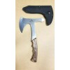 Cactus Jack Solid Steel Wood Handle Hatchet Axe with Sheath