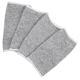 SHINEOFI 2 Pairs Cut Resistant Arm Sleeves Safety Arm Protectors for Outdoor Tasks Level Protection Lightweight and Comfortable for Mining Processing and More