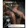 Electric Back Shaver for Men w/Long Handle, 6D Body Shaver