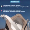 Novasalus FFP3 Respirator Masks with Valve, Cup Shape Protective Masks,