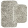 Garland Rug Serendipity Beige Taupe 2 Bath Rugs (17"X24", 21"X34")