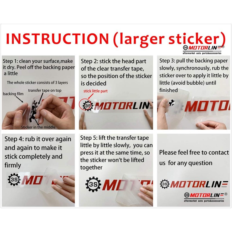 3S MOTORLINE 2X Silver 6'' in Odin We Trust Decal