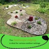 9TH SHOP No-Dig Landscape Edging Kit, 100FT Landscape Edging, 2