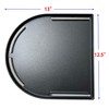 Direct Store DC125 Cast Iron Half Grill Griddle Replacement for