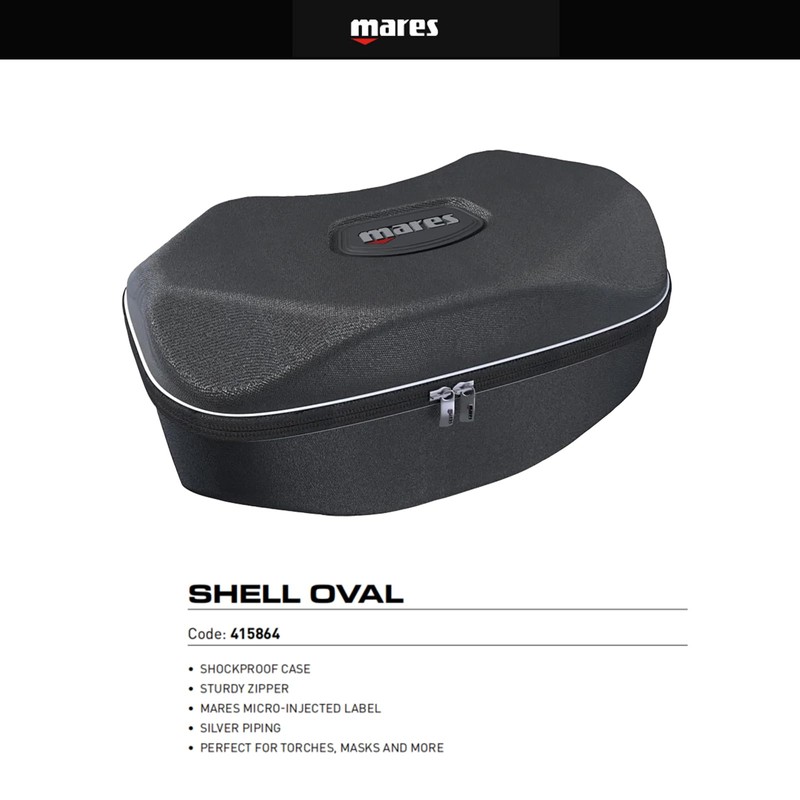 Mares Oval Shell Case