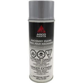 Agco Paint Machinery Enamel Protects Against Rust Aerosol Spray Can (Argent Silver)