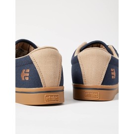 Etnies Men's Jameson 2 ECO Skate Shoe, Navy/Gum/Gold, 5.5 Medium US