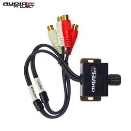 Audioproject A484 Level Control for Amplifier Subwoofer Universal RCA Bass Remote Control Level Controller Car Volume Control RCA Volume Control