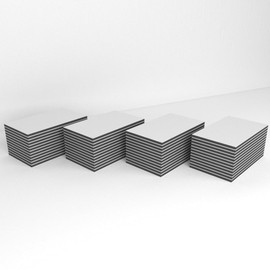 Kelyva Adhesive Strips, 36 Pcs Double Sided Adhesive Strips,2mm Thick Foam Strips Waterproof Strong Tape for Wall, Car, Office (1.96inch * 1.18inch)