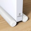 2Pcs Draft Excluder for Doors, 96cm Draught Excluder for Bottom