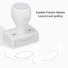 2ml Ink Eyelash Practice Stamp Makeup Aids Lashes Extend Stamp