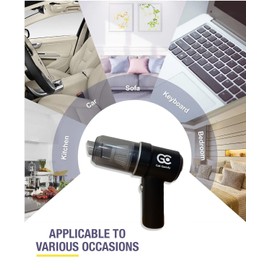 Get Comfy Handheld Car Vacuum Cleaner Cordless - Mini Portable Wirless Vacuum Cleaner, rechargeable, and super powerful with 9000PA suction & 120W High Power.