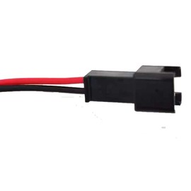 KANGLEUS (Pack of 6) Fuji FDK CR8.LHC 17450 3V 2600mAh Non-Rechargeable Battery for PLC CNC Chip Data Backup Power with Black Plug