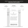 MODE Farmhouse Collection 1 1/8" Diameter Curtain Rod Set with