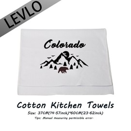 Colorado Souvenir Dish Towel Colorado Lover Gift Colorado Housewarming Kitchen Towel Colorado Mountain Gift (Colorado)
