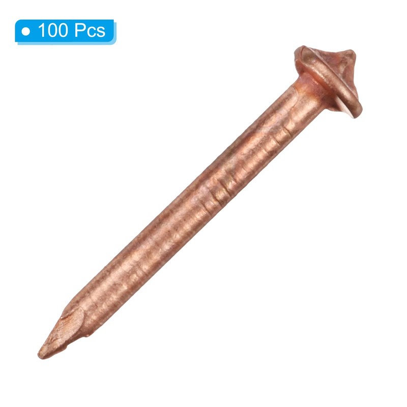 PATIKIL 100pcs CD Weld Pins, 30mm Insulation Weld Pins Stud