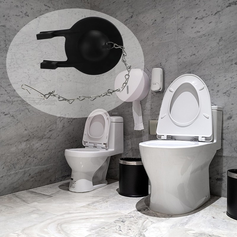 2 Pack Toilet Flapper Replacement Kit 2 Inch Universal Toilet