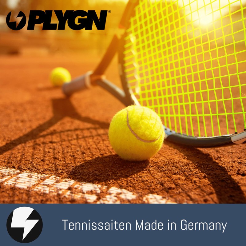 PLYGN Hyper Four/Spin & Control Tennis String / 1.22mm /