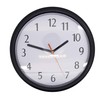 Zugar Land Funny Black Backwards Joke Wall Clock (9") Large