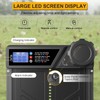 Solar Powered Automatic Chicken Coop Door, LCD Display Chicken Coop