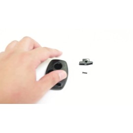 Unbranded 2X Replacement Remote Key Fob Case 3 Button for Honda Pilot 2005 2006 2007 2008