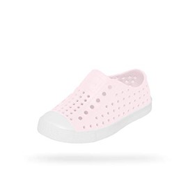 Native Shoes - Jefferson, Zapatos para niños, Leche Rosado/Shell Blanco, 12 MX Niño Grande