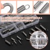 Tanstic Extension Spring Assortment Kit Different Sizes Stainless Steel Extension