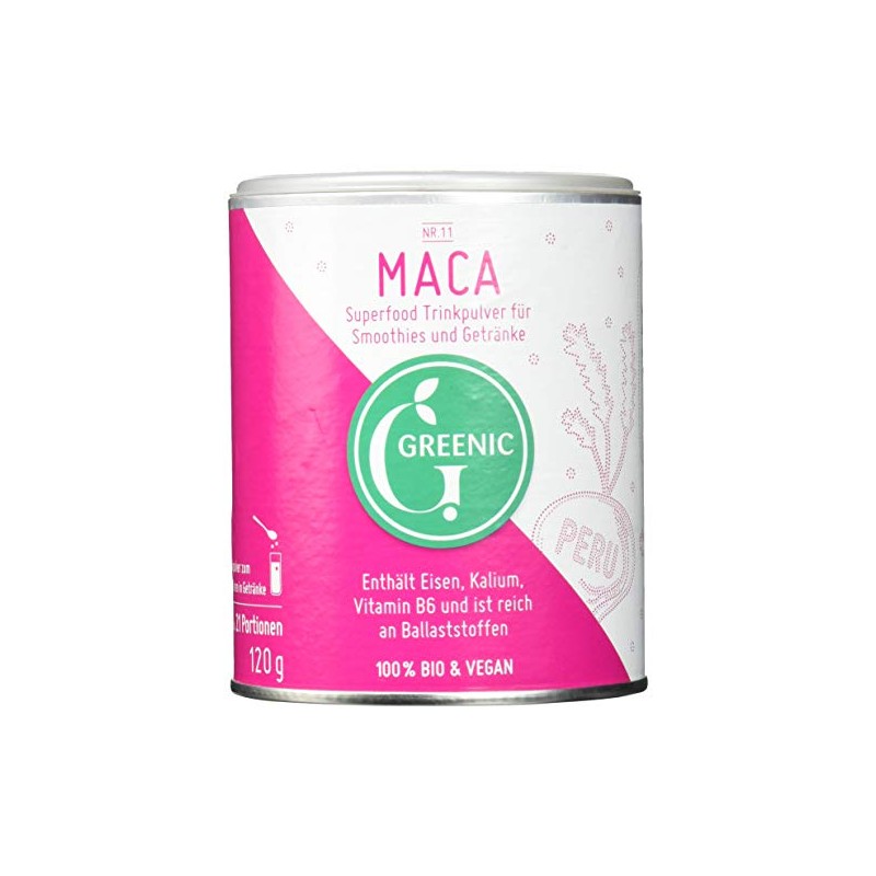Greenic Maca Superfood Drinking Powder 120 g