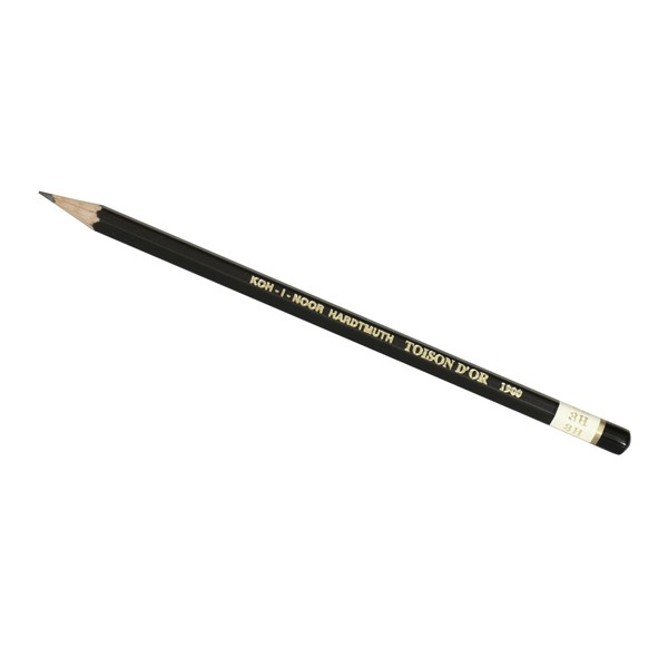 KOH-I-NOOR TOISON D'OR 3H Graphite Pencil (Pack of 12)