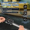 SOPOGER Archery Arrow Saw Electric Carbon Arrow Cutter Mini Reciprocating