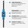 GSR Silver Tap Wrench DIN 1814 Adjustable, Hand Tap (Size