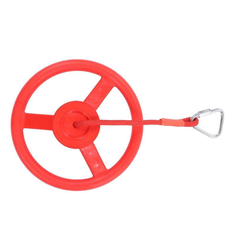 Children Gym Rotating Wheel Plastic Directional Wheel Kids Outdoor Fitness