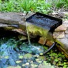 POPOSOAP Pond Waterfall Spillway with Pump Kit, 304 Stainless Steel