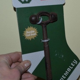 Wembley CAST IRON HAMMER BOTTLE OPENER BY WEMBLEY Collectable Tool Trusty Hammer