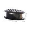 COHEALI 8Pcs Round Air Vent Holes for Cabinets Wardrobe Vent
