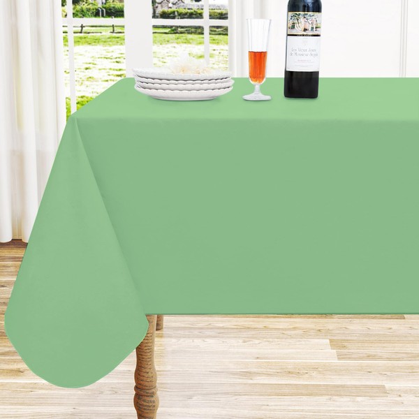 homing Rectangle Vinyl Tablecloth, Waterproof Spillproof Plastic Flannel Backed Table