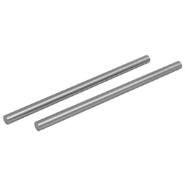 Round Steel Rod, 12mm HSS Lathe Bar Stock Tool 200mm Long, for Shaft Gear Drill Lathes Boring Machine Turning Miniature Axle, Cylindrical Pin DIY Craft Tool, （12x200mm） 2pcs