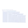500pcs Grip Seal Bags 5 Mixed Size Reusable Poly Zip