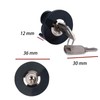 Pack of 2 Socket Locks, Socket Protection, Lockable Socket Protection,