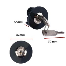 Pack of 2 Socket Locks, Socket Protection, Lockable Socket Protection, Ideal for Indoor and Outdoor Use